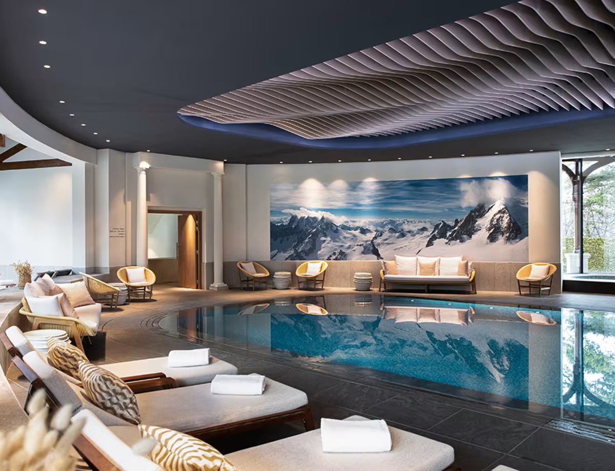 France Hôtel Royal, Evian Resort piscine intérieur ggardette