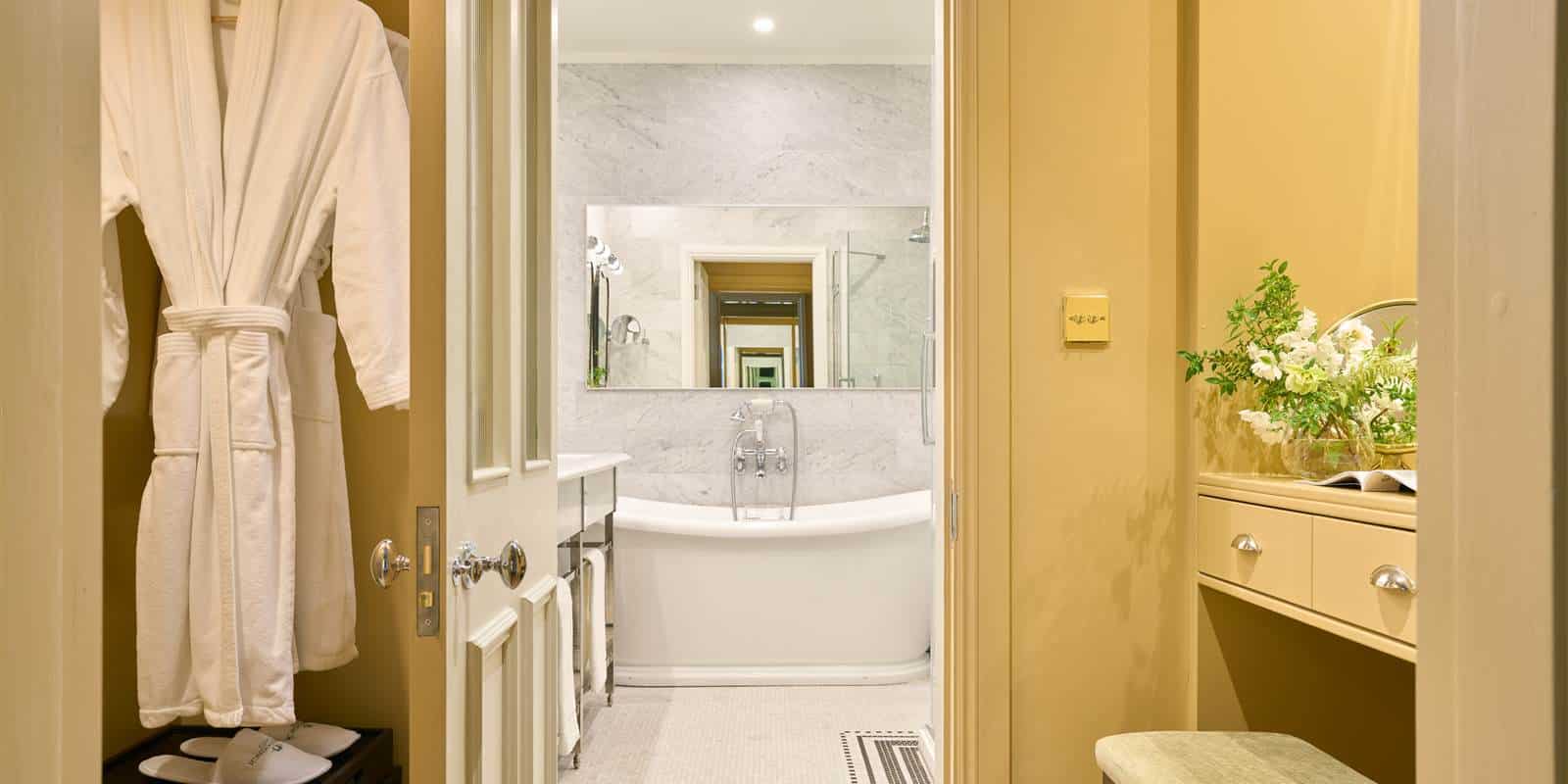 Irlande Ballynahinch dressing et salle de bain