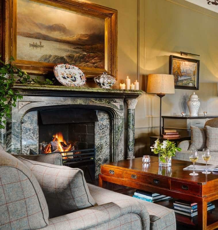 Irlande Ballynahinch restaurant