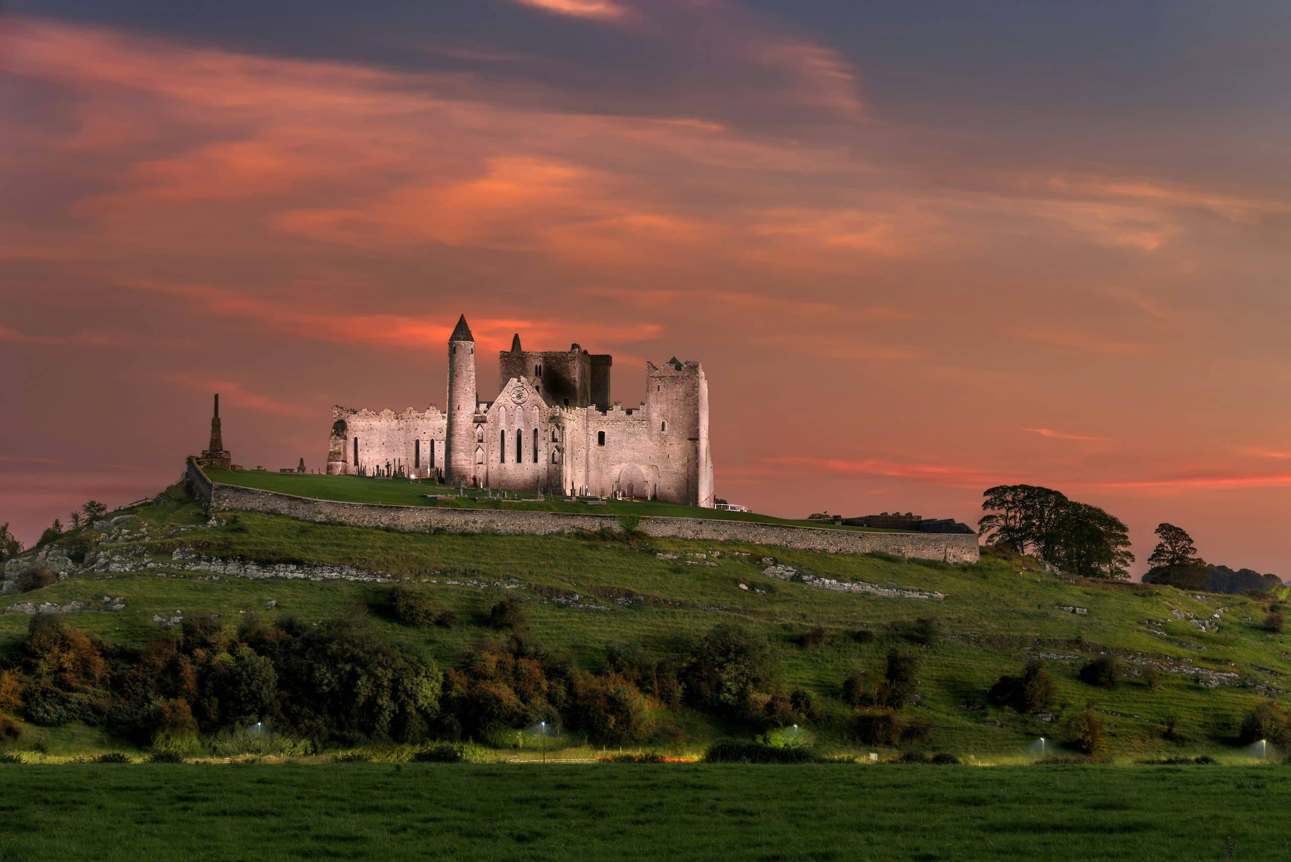 Irlande château de Blarney Rock of Cashel
