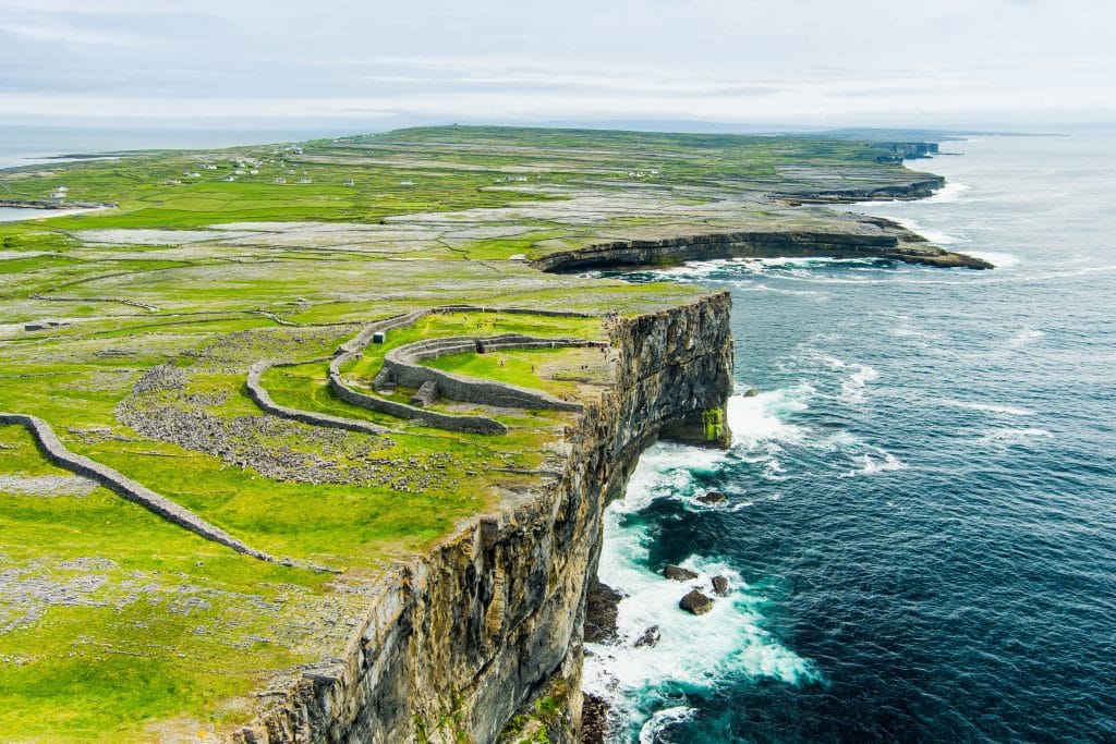 Irlande fort préhistorique de Inishmore, ile Inishmore