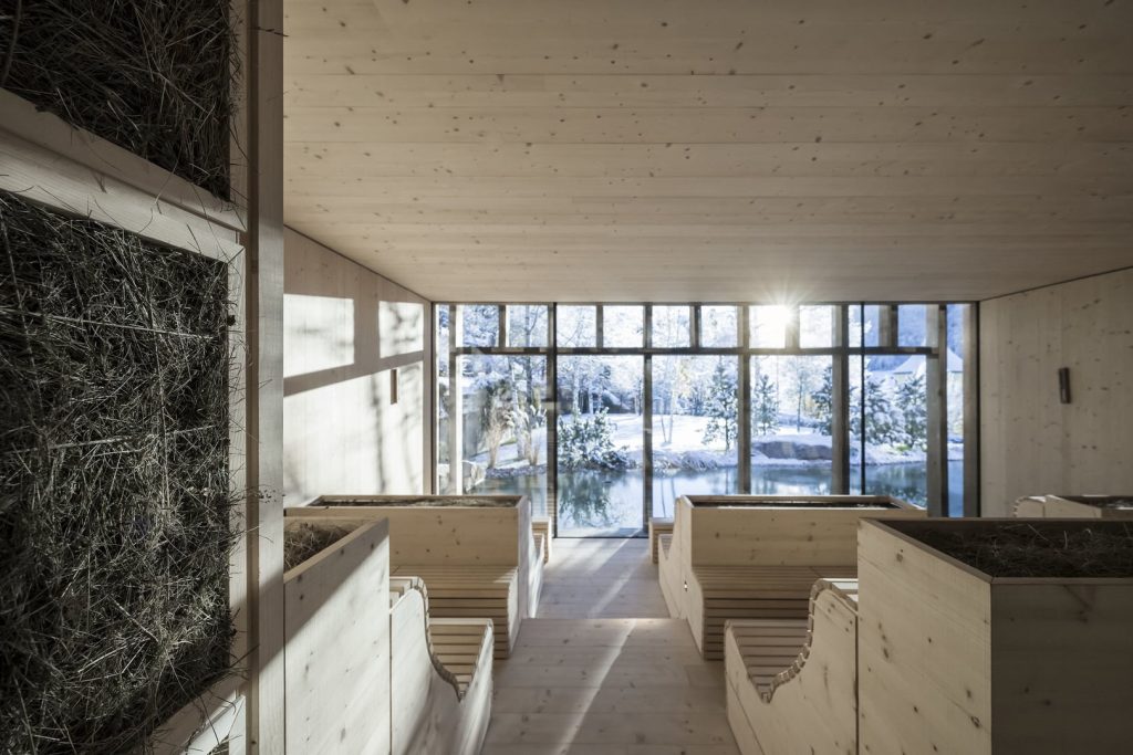 Italie Adler Dolomoti sauna et vue