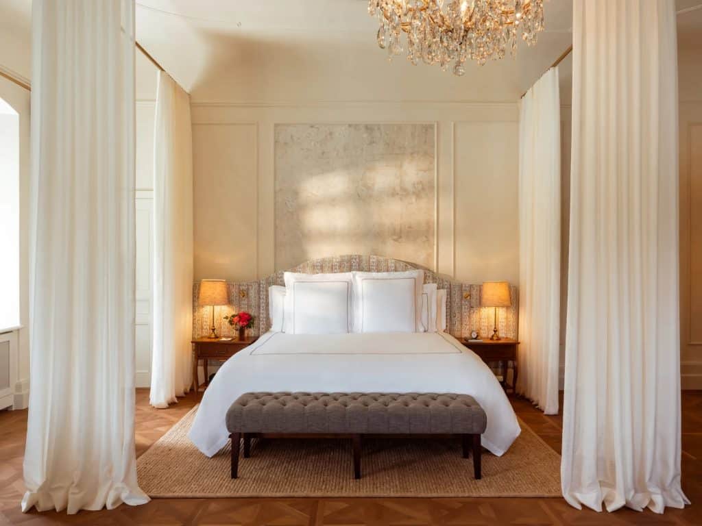 Autriche Rosewood Schloss Fuschl chambre héritage suite