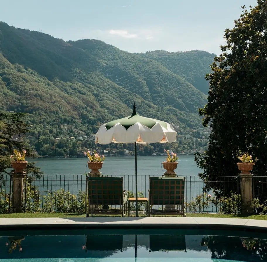 Italie passalacqua mood piscine et lac