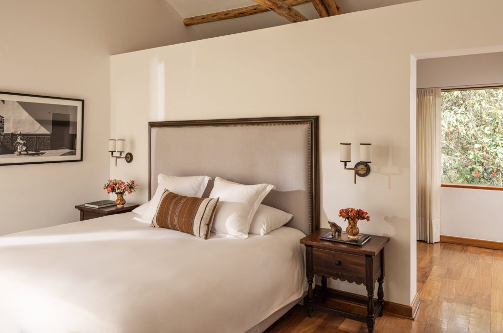 Pérou Rio Sagrado Belmond chambre