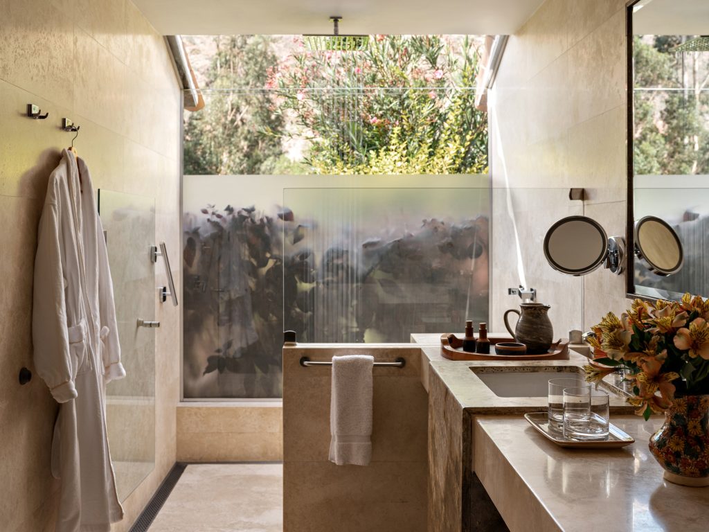 Pérou Rio Sagrado Belmond salle d'eau